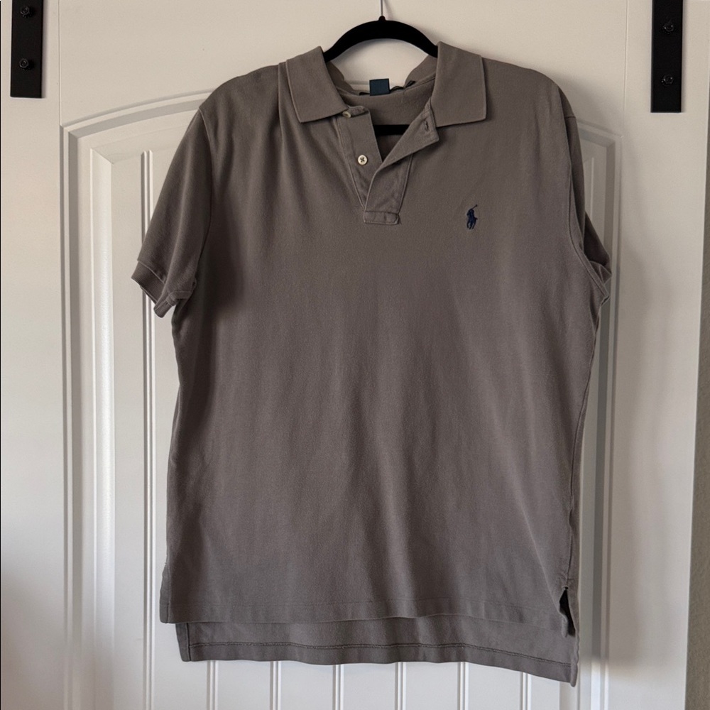 Polo by Ralph Lauren Men's Taupe Polo Shirt